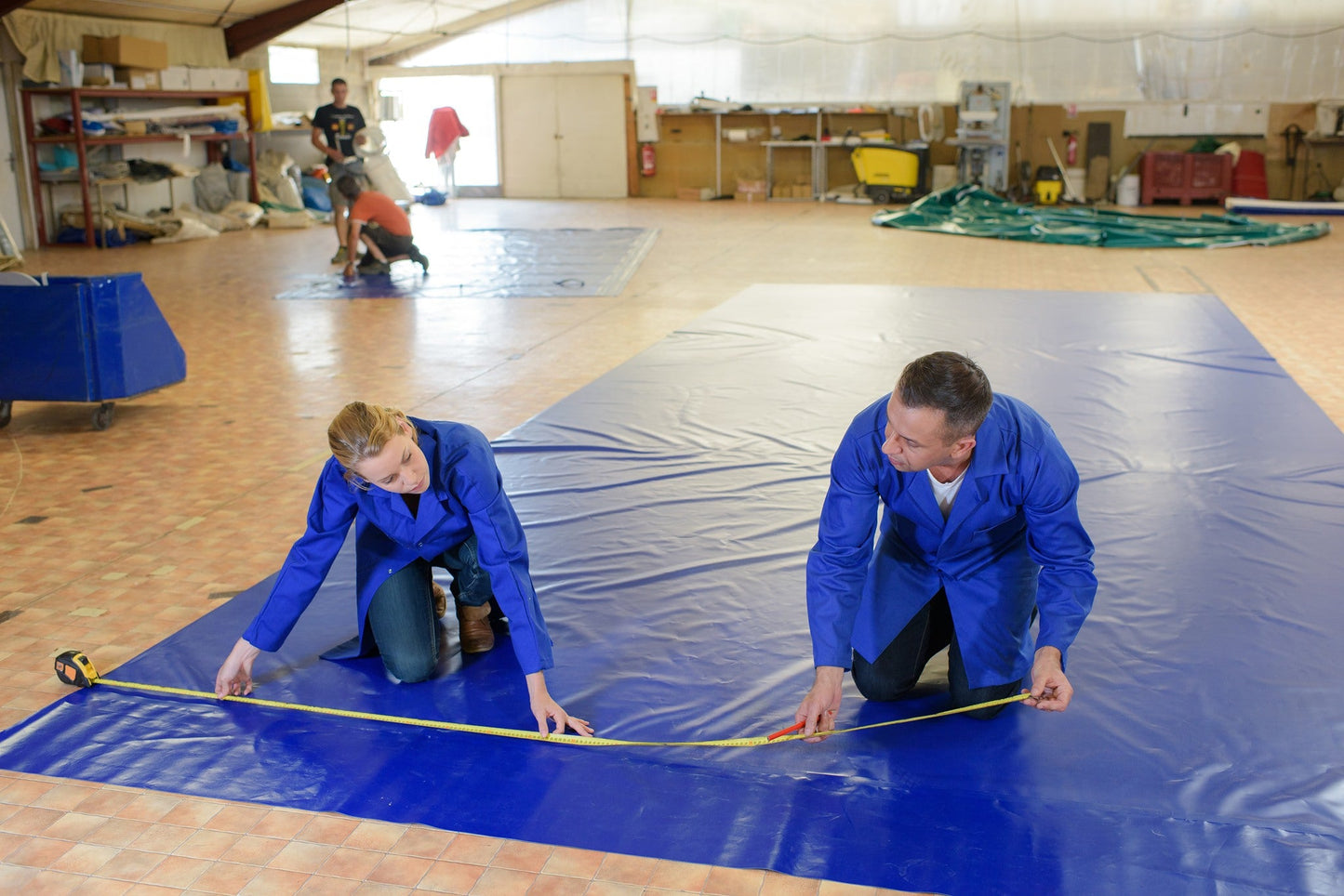 Presenning PVC 900 - Extra stark - Måttbeställning