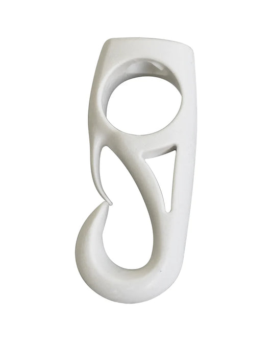 Plastkrok vit