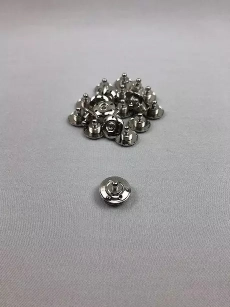 LOXX nedre delen två skruvhål nickel pläterad mässing