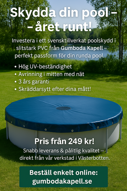 Runt poolskydd – bild 3