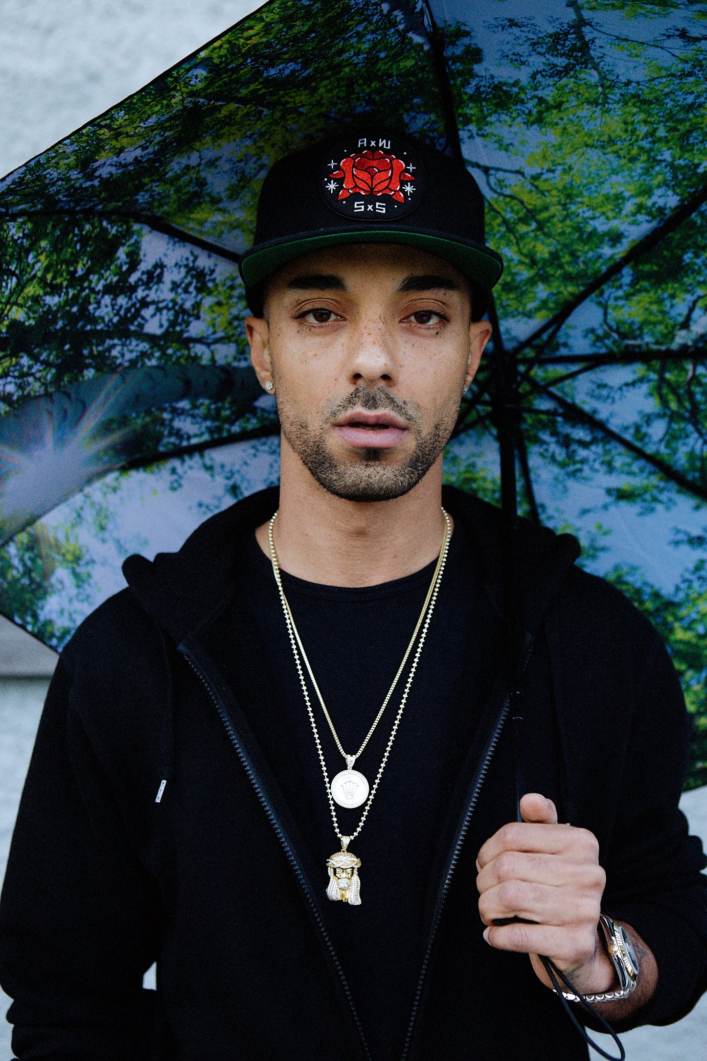 Paraply - Skog och träd